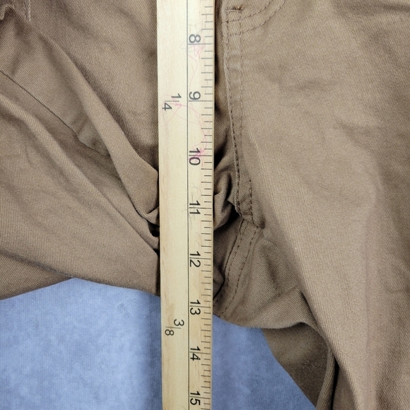 Democracy Ab Technology‎ Khaki Cargo Pants Size 16 Mid-Rise Cropped - Picture 8 of 11